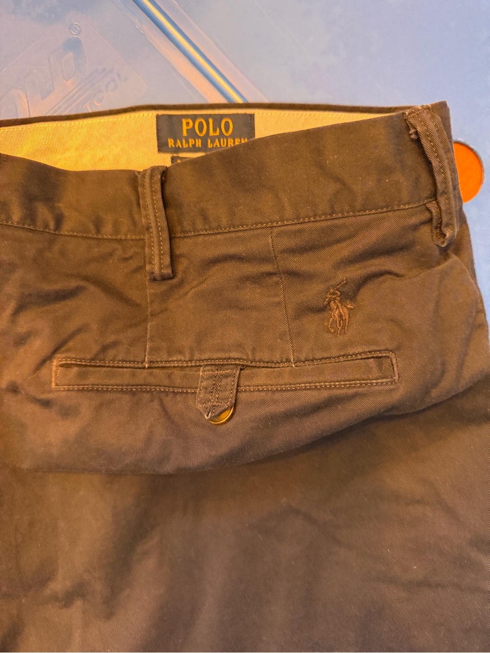 Ralph Lauren Polo Men’s Chino Pants - Navy - size - 44Bx30